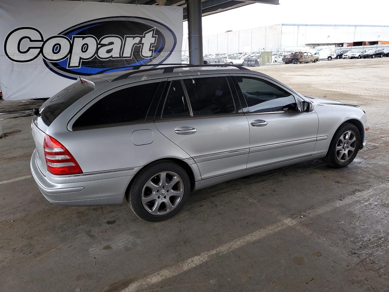 2002 Mercedes-benz C 320 Silver vin: WDBRH64J52F149699
