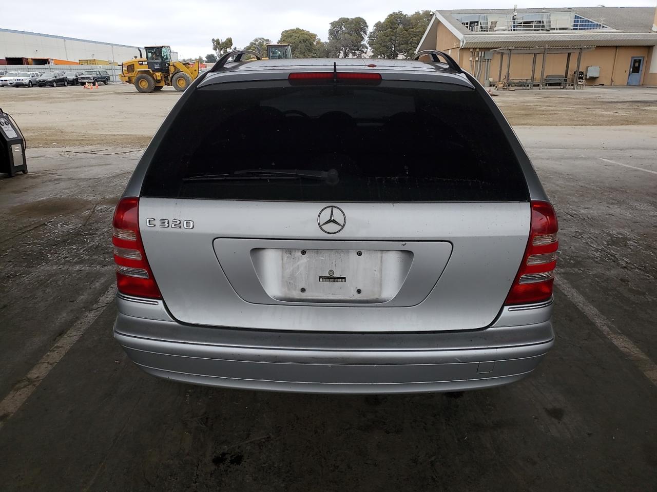 2002 Mercedes-benz C 320 Silver vin: WDBRH64J52F149699