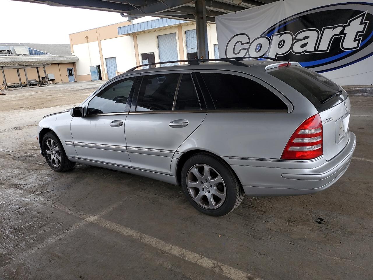 2002 Mercedes-benz C 320 Silver vin: WDBRH64J52F149699
