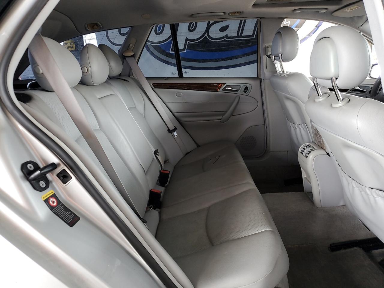 2002 Mercedes-benz C 320 Silver vin: WDBRH64J52F149699