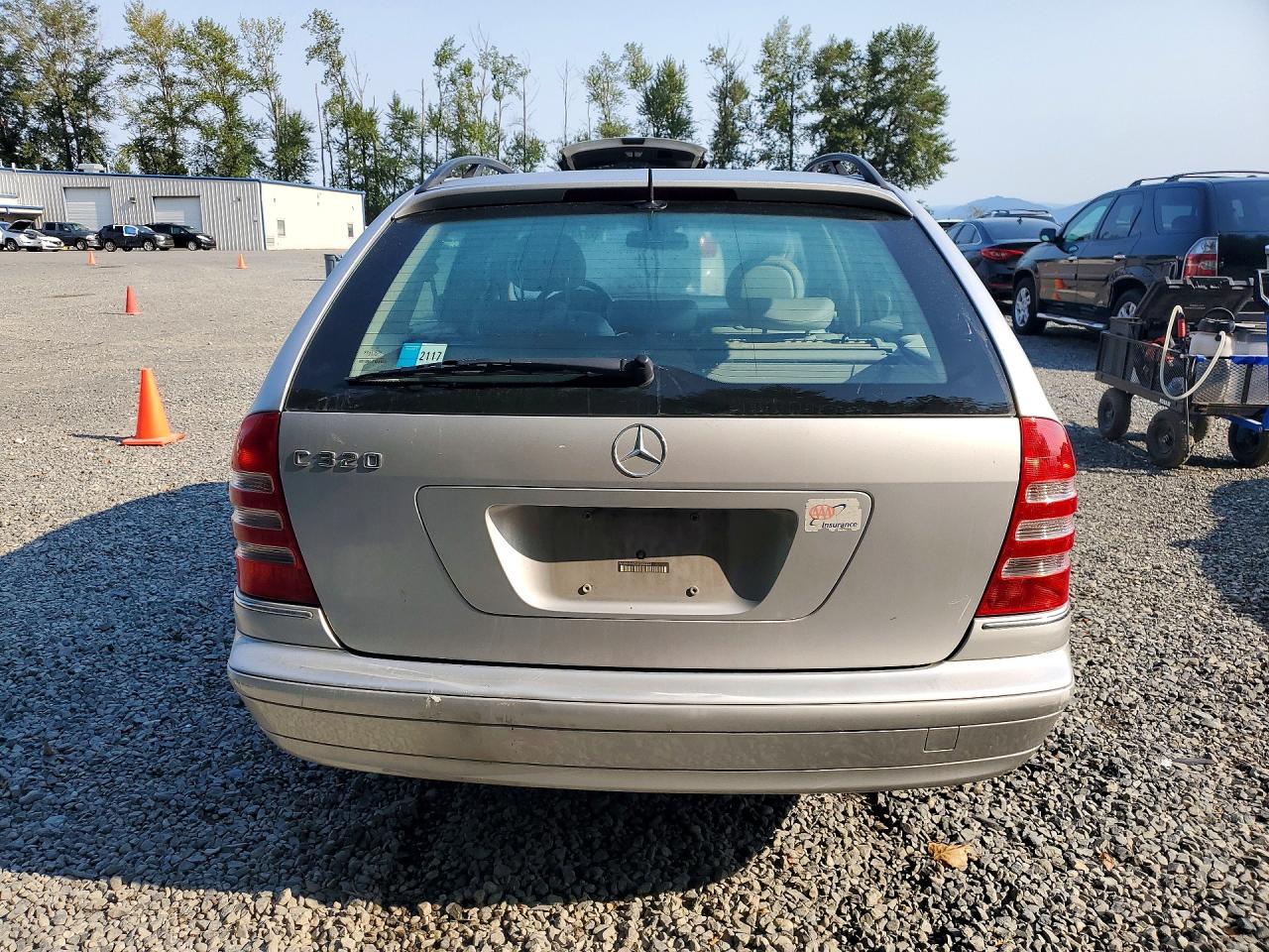 2003 Mercedes-benz C 320 Серебряный vin: WDBRH64J53F288233