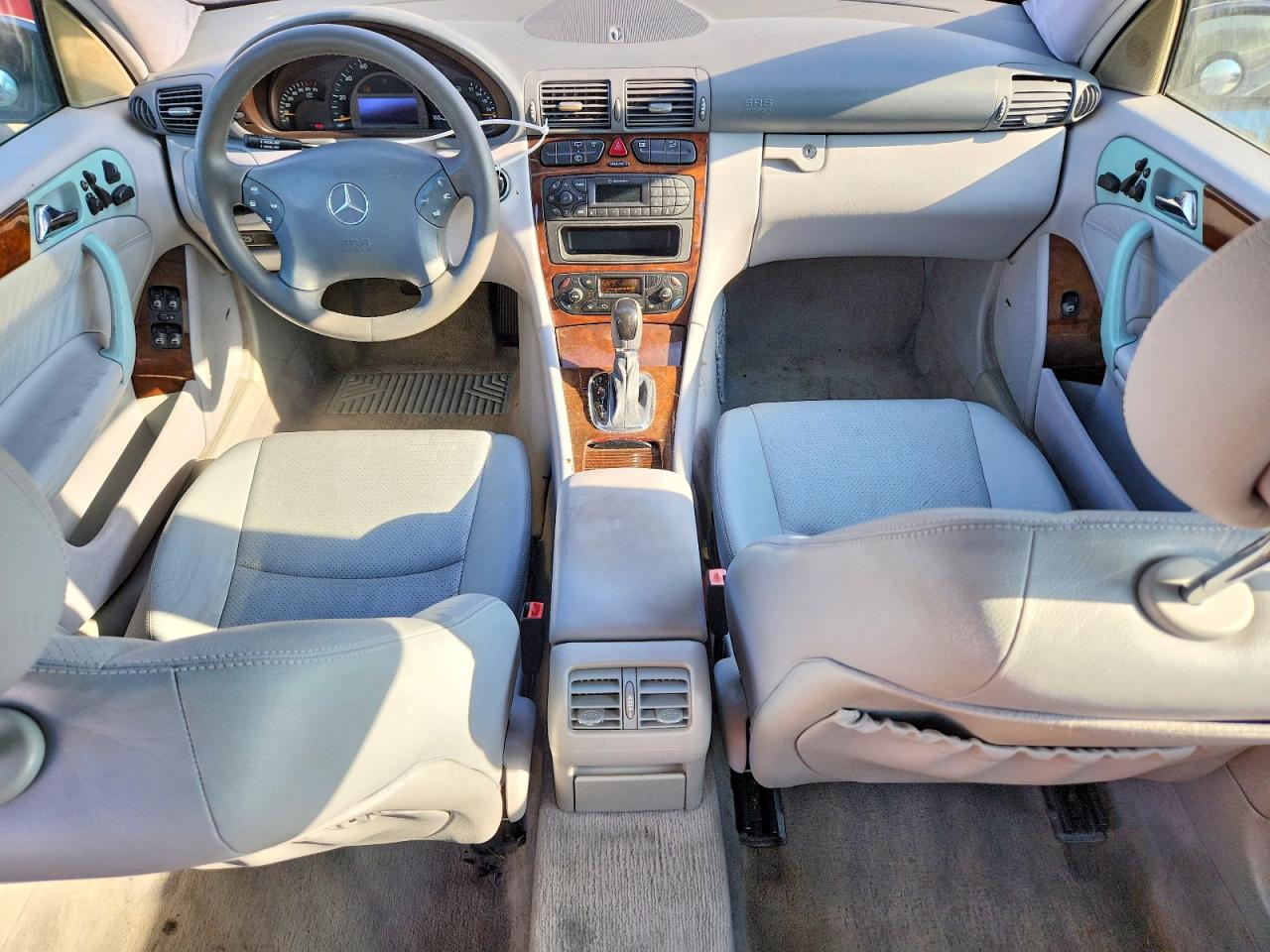 2002 Mercedes-benz C 320 Blue vin: WDBRH64J62F194537