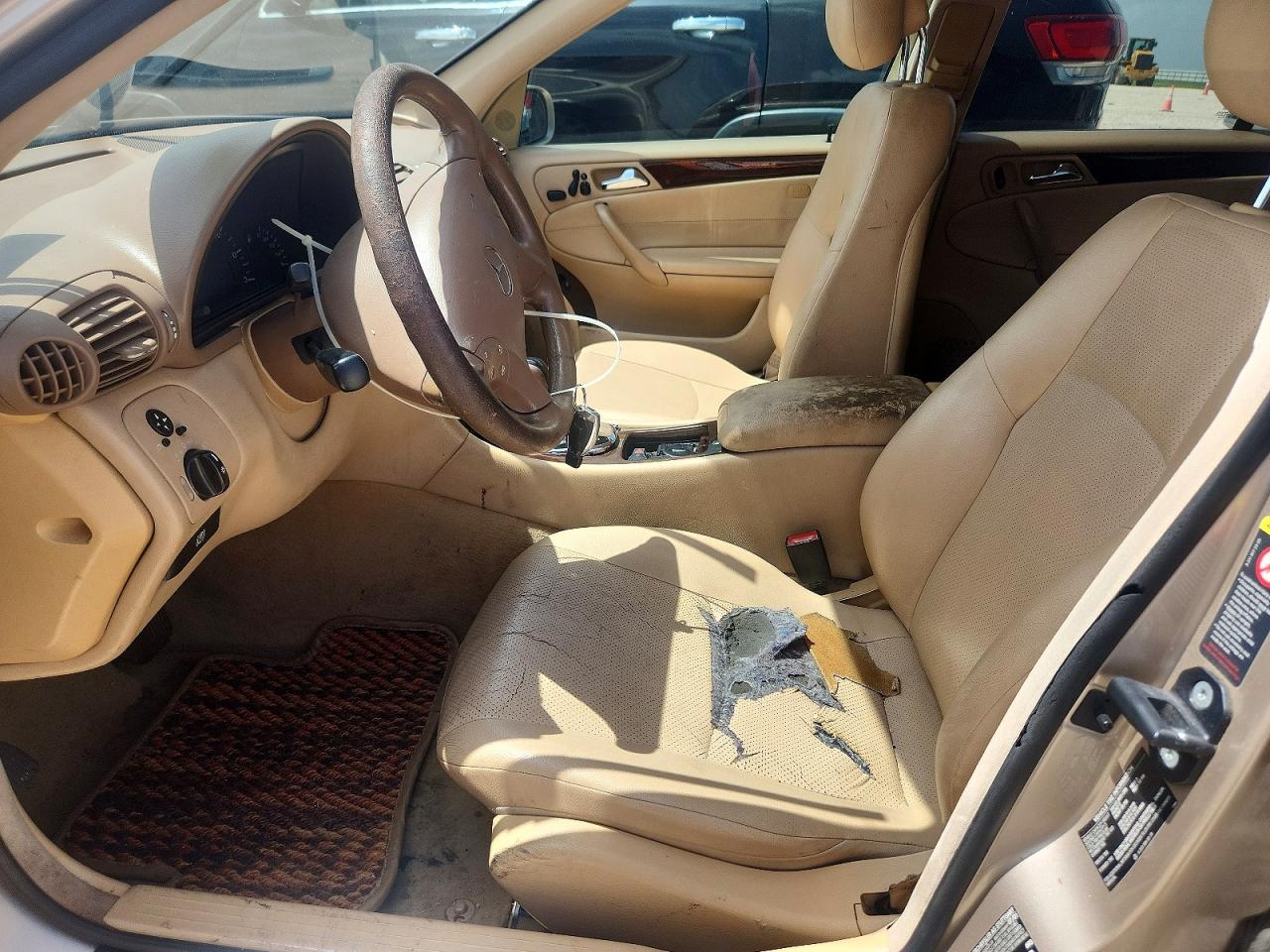 2002 Mercedes-benz C 320 Tan vin: WDBRH64J72F156914