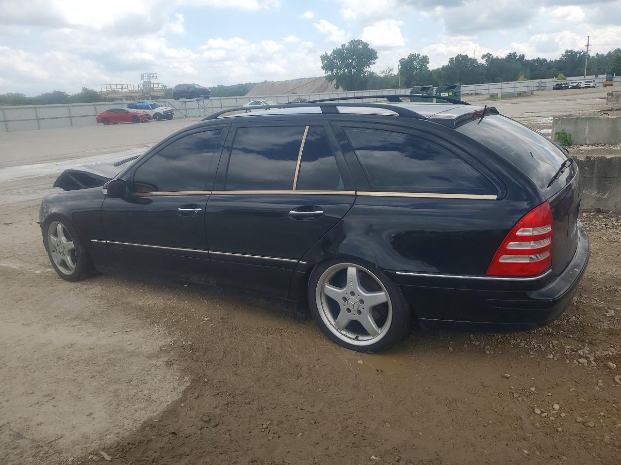 2002 Mercedes-benz C 320 Black vin: WDBRH64J72F184728