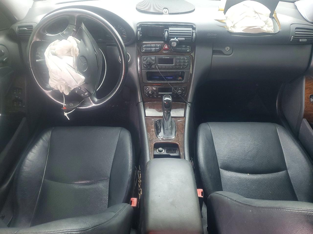2002 Mercedes-benz C 320 Black vin: WDBRH64J72F184728