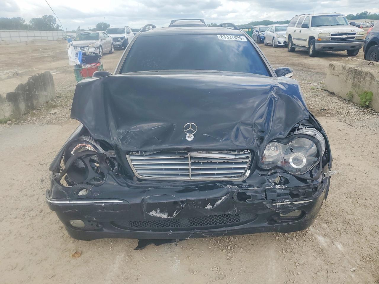 2002 Mercedes-benz C 320 Black vin: WDBRH64J72F184728