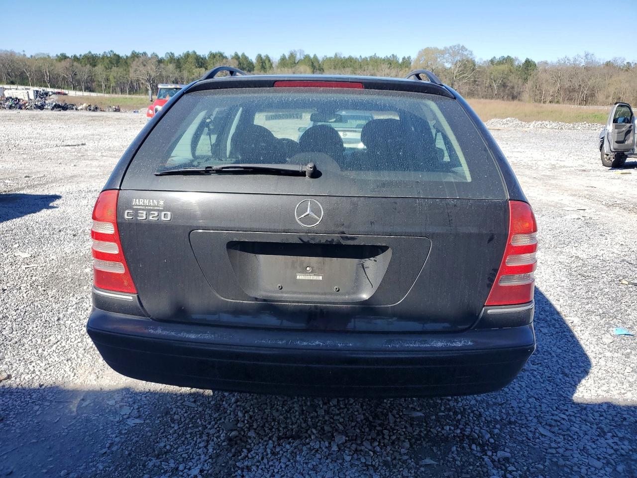 2003 Mercedes-benz C 320 Black vin: WDBRH64J73F347508