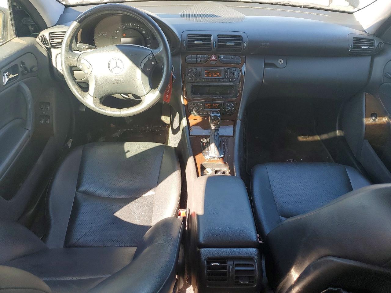 2003 Mercedes-benz C 320 Black vin: WDBRH64J73F347508