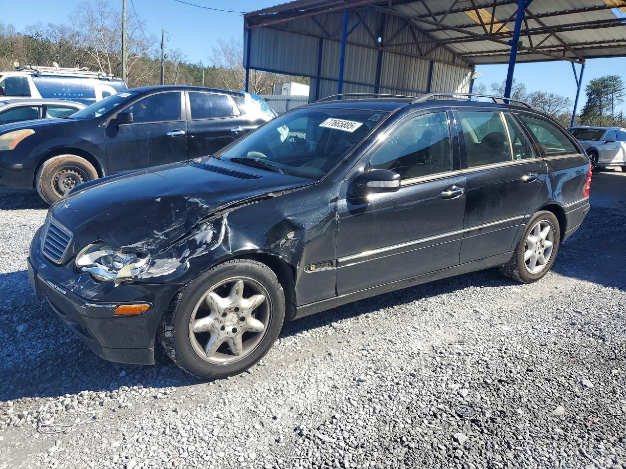 2003 Mercedes-benz C 320 Black vin: WDBRH64J73F347508