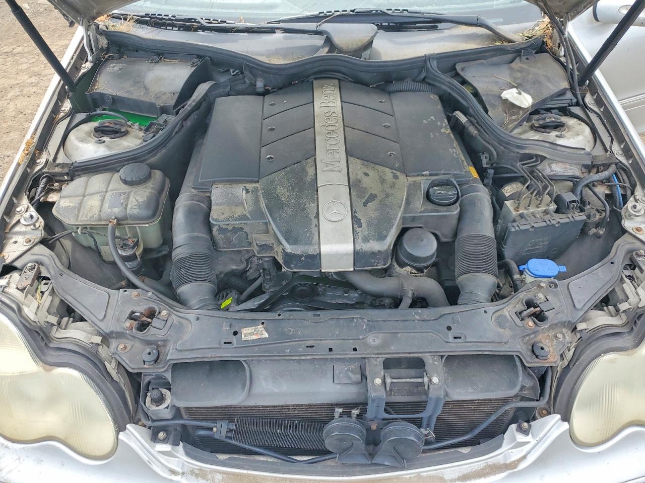 2002 Mercedes-benz C 320 Silver vin: WDBRH64JX2F139718
