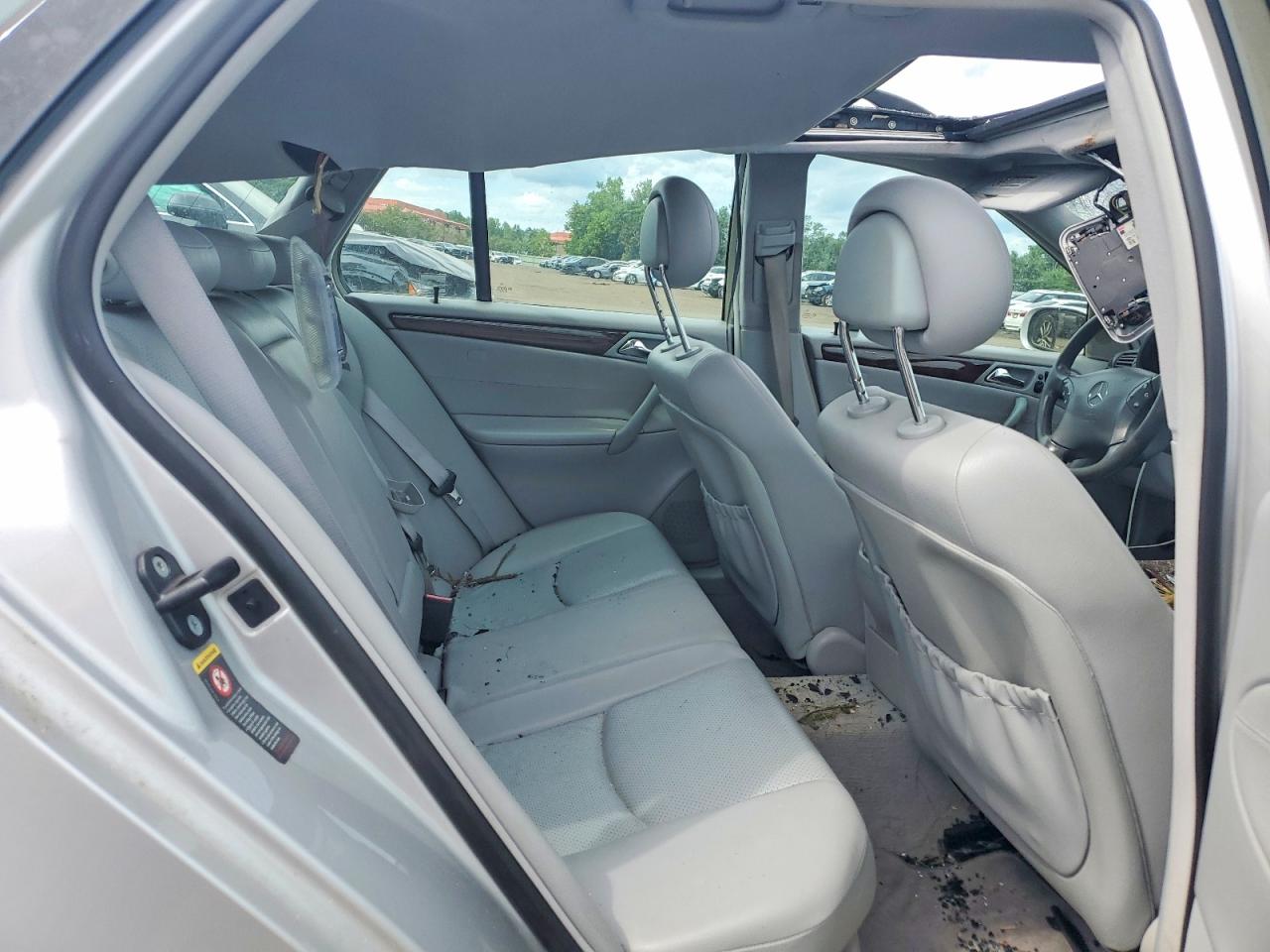 2002 Mercedes-benz C 320 Silver vin: WDBRH64JX2F139718