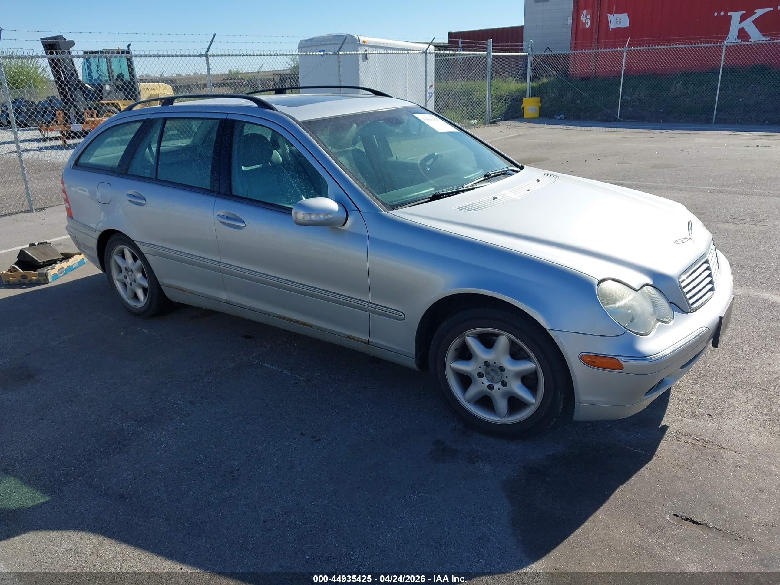 2004 Mercedes-benz C 240 4matic Серебряный vin: WDBRH81J24F480064