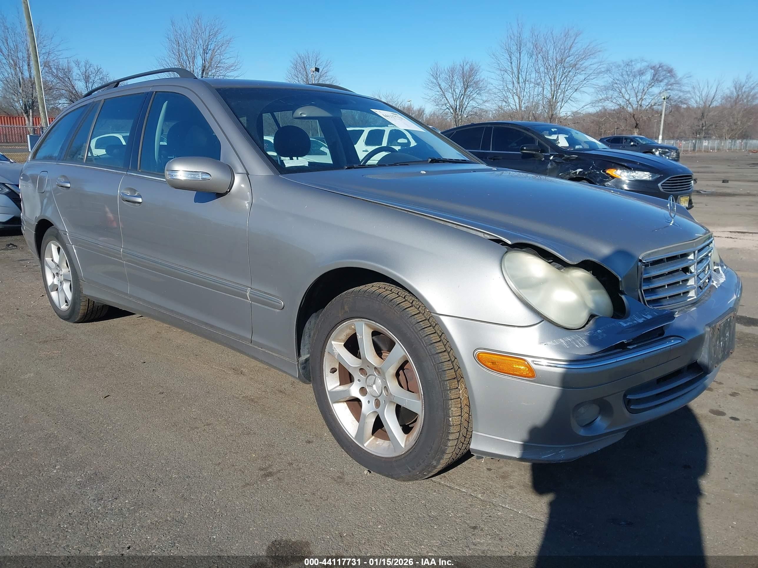 2005 Mercedes-benz C 240 Luxury 4matic Silver vin: WDBRH81J45F600478