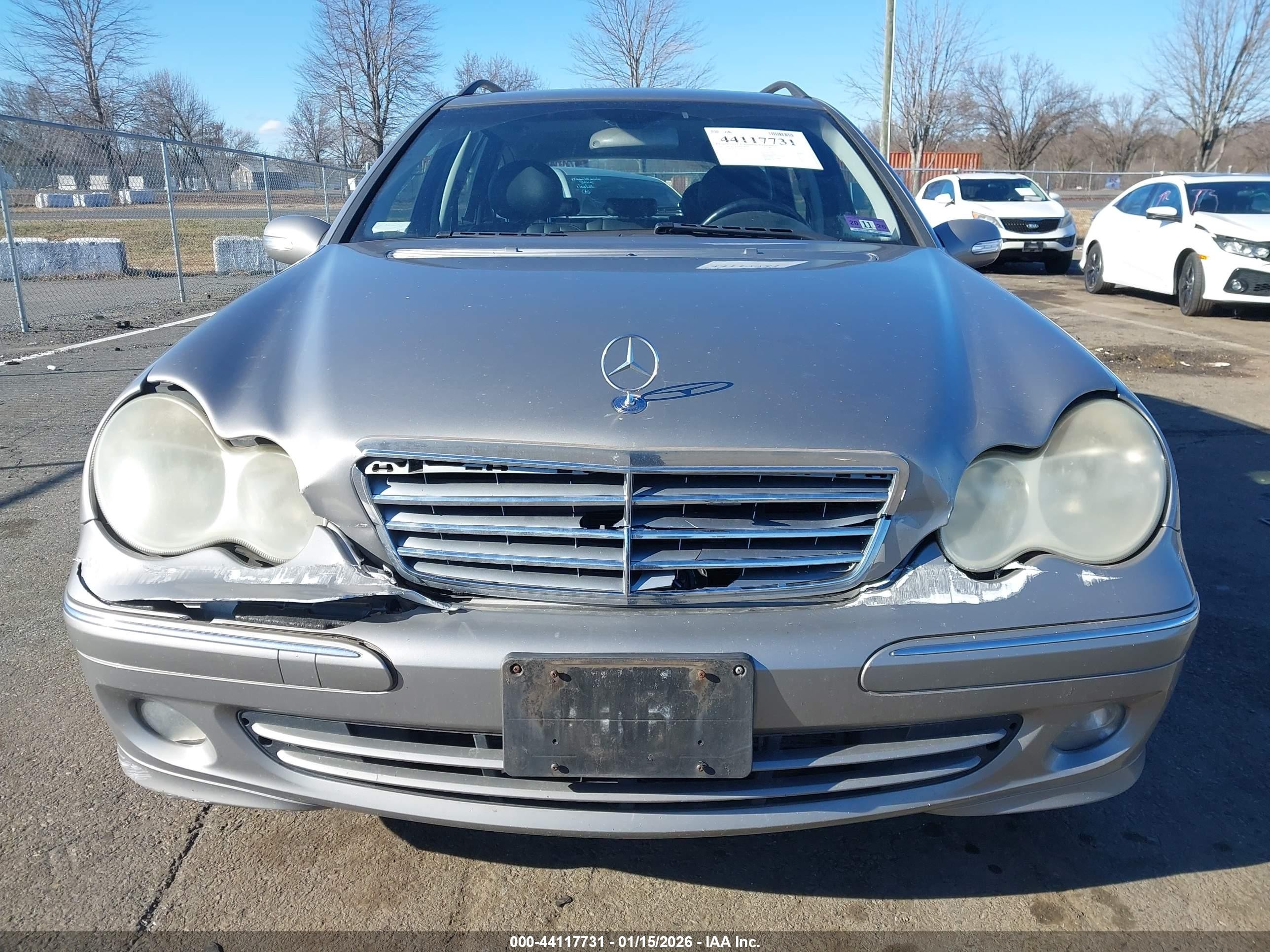 2005 Mercedes-benz C 240 Luxury 4matic Silver vin: WDBRH81J45F600478