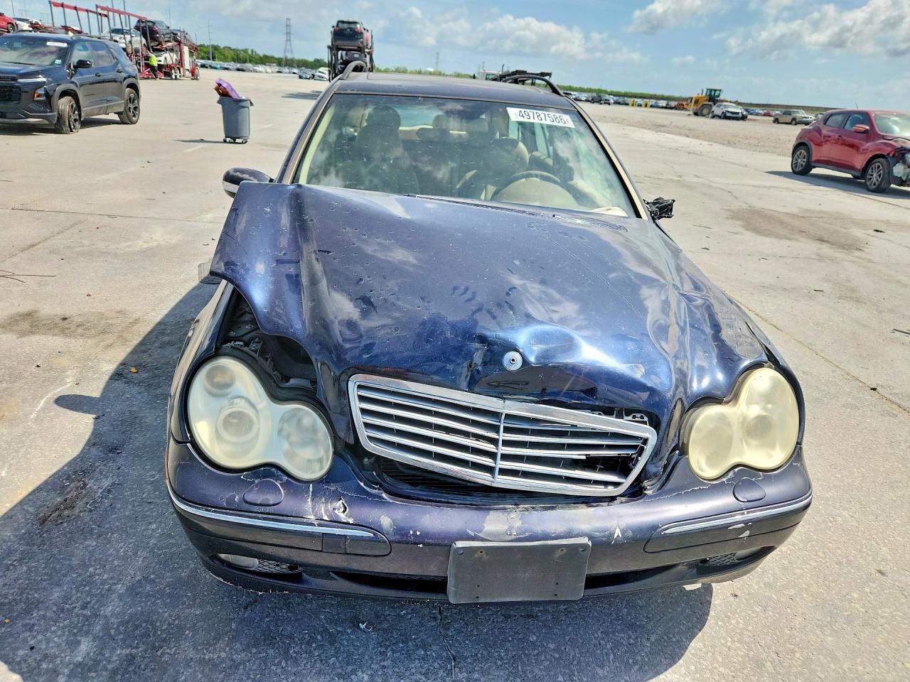 2004 Mercedes-benz C 240 Sportwagon 4matic Blue vin: WDBRH81J54F452372