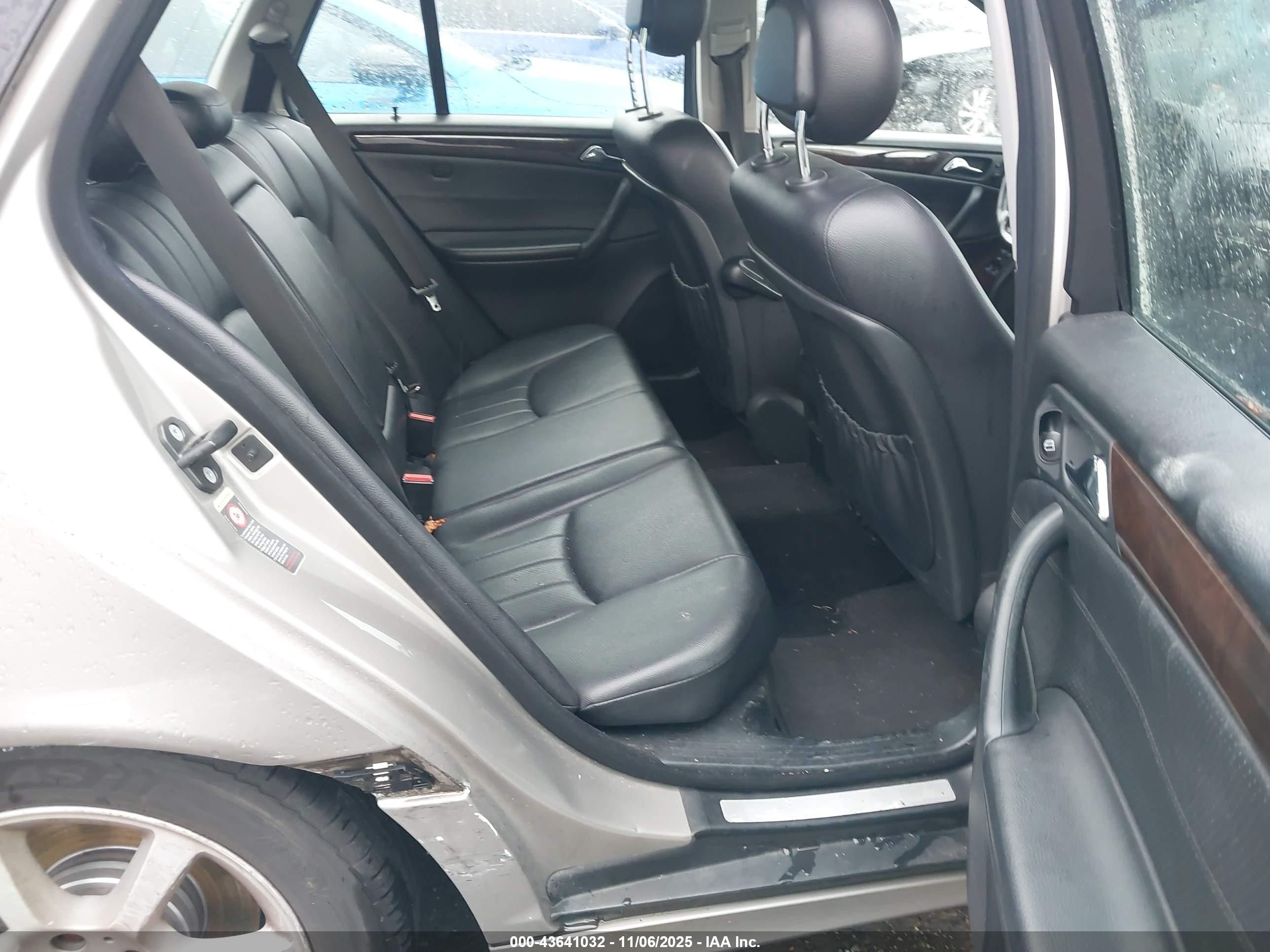 2005 Mercedes-benz C 240 Luxury 4matic Silver vin: WDBRH81J55F601073