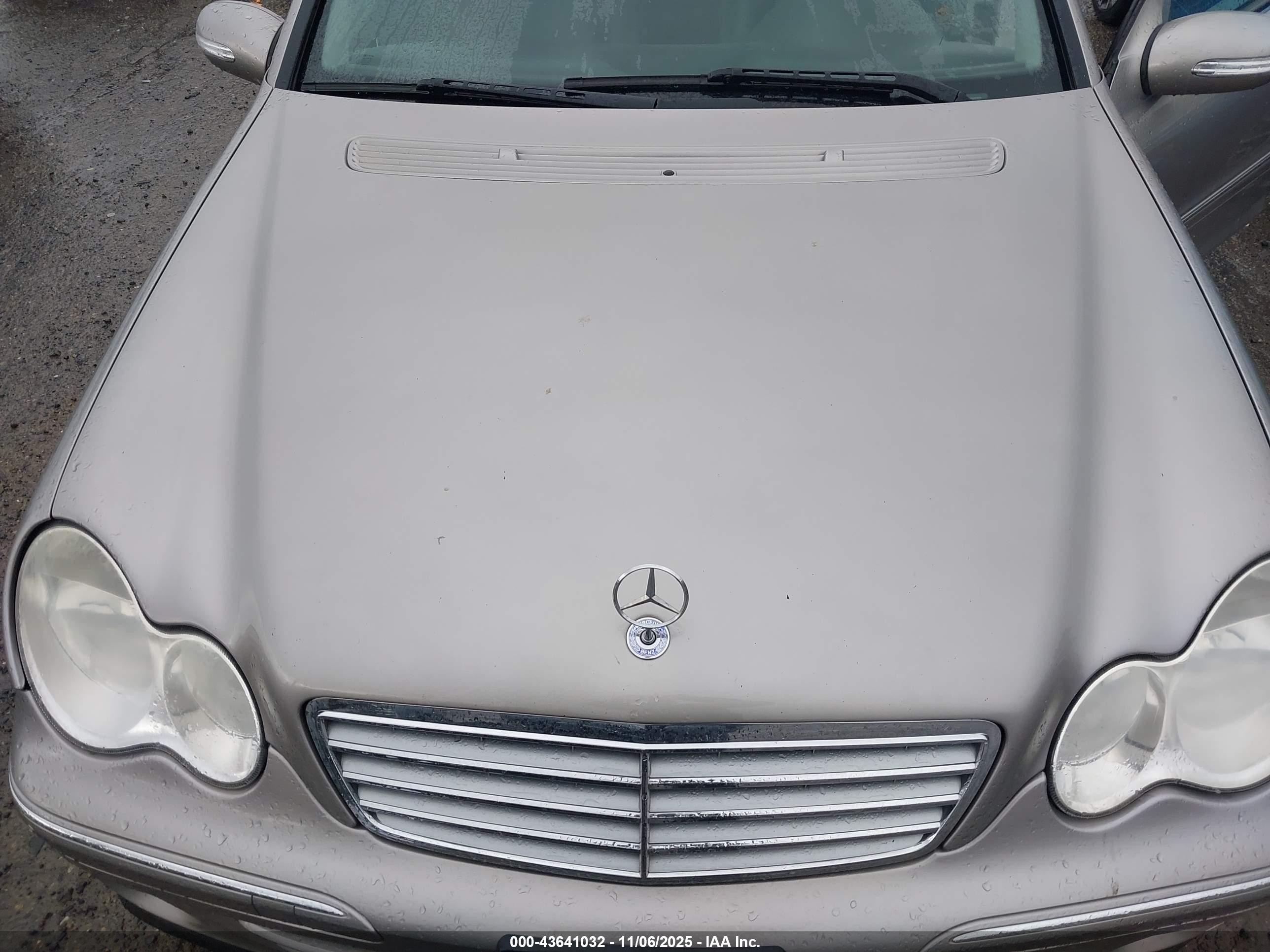 2005 Mercedes-benz C 240 Luxury 4matic Silver vin: WDBRH81J55F601073