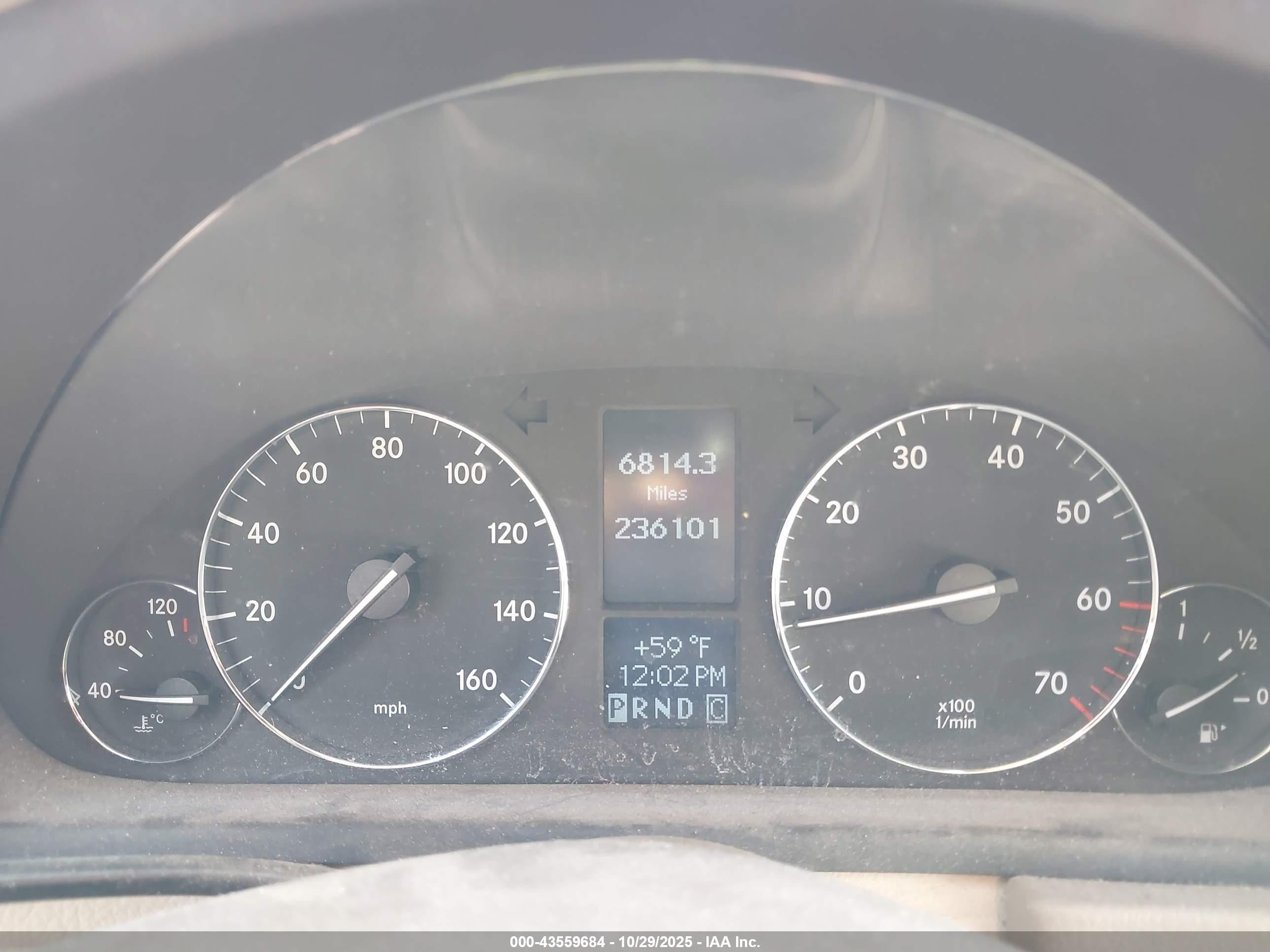 2005 Mercedes-benz C 240 Luxury 4matic Blue vin: WDBRH81J65F626452