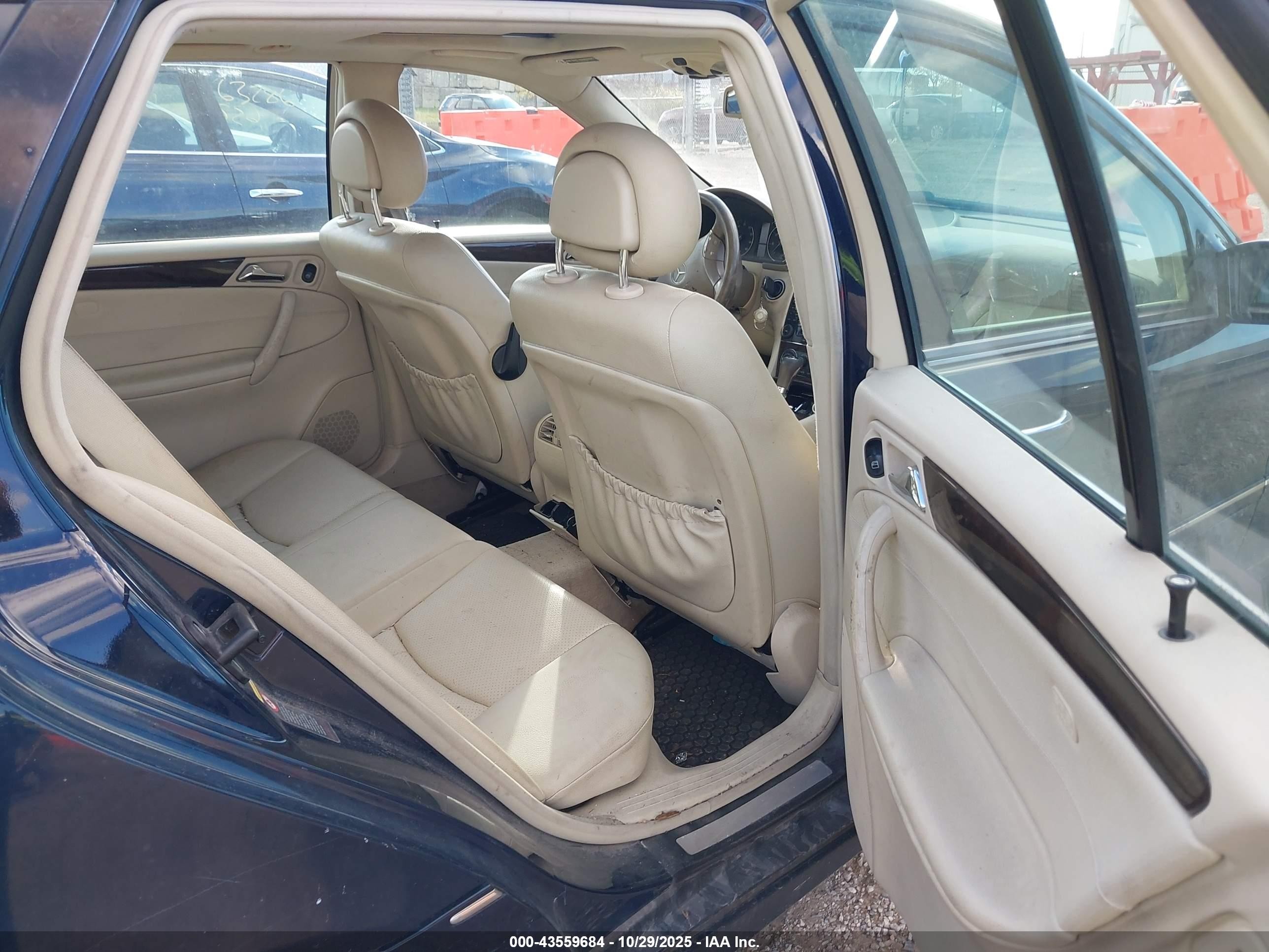 2005 Mercedes-benz C 240 Luxury 4matic Blue vin: WDBRH81J65F626452