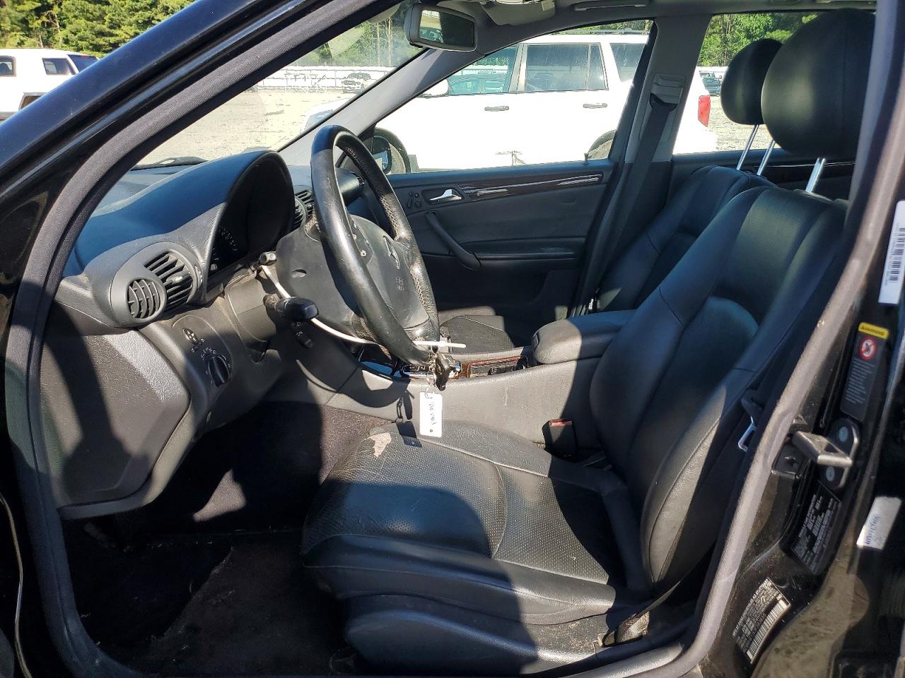 2003 Mercedes-benz C 240 Sportwagon 4matic Black vin: WDBRH81JX3F383855