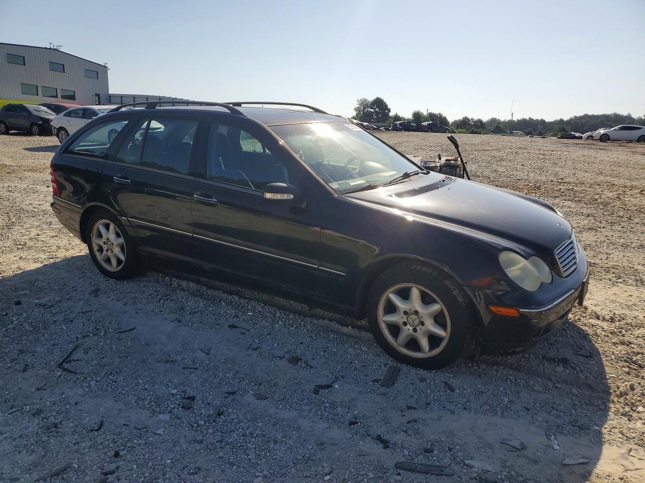 2003 Mercedes-benz C 240 Sportwagon 4matic Black vin: WDBRH81JX3F383855