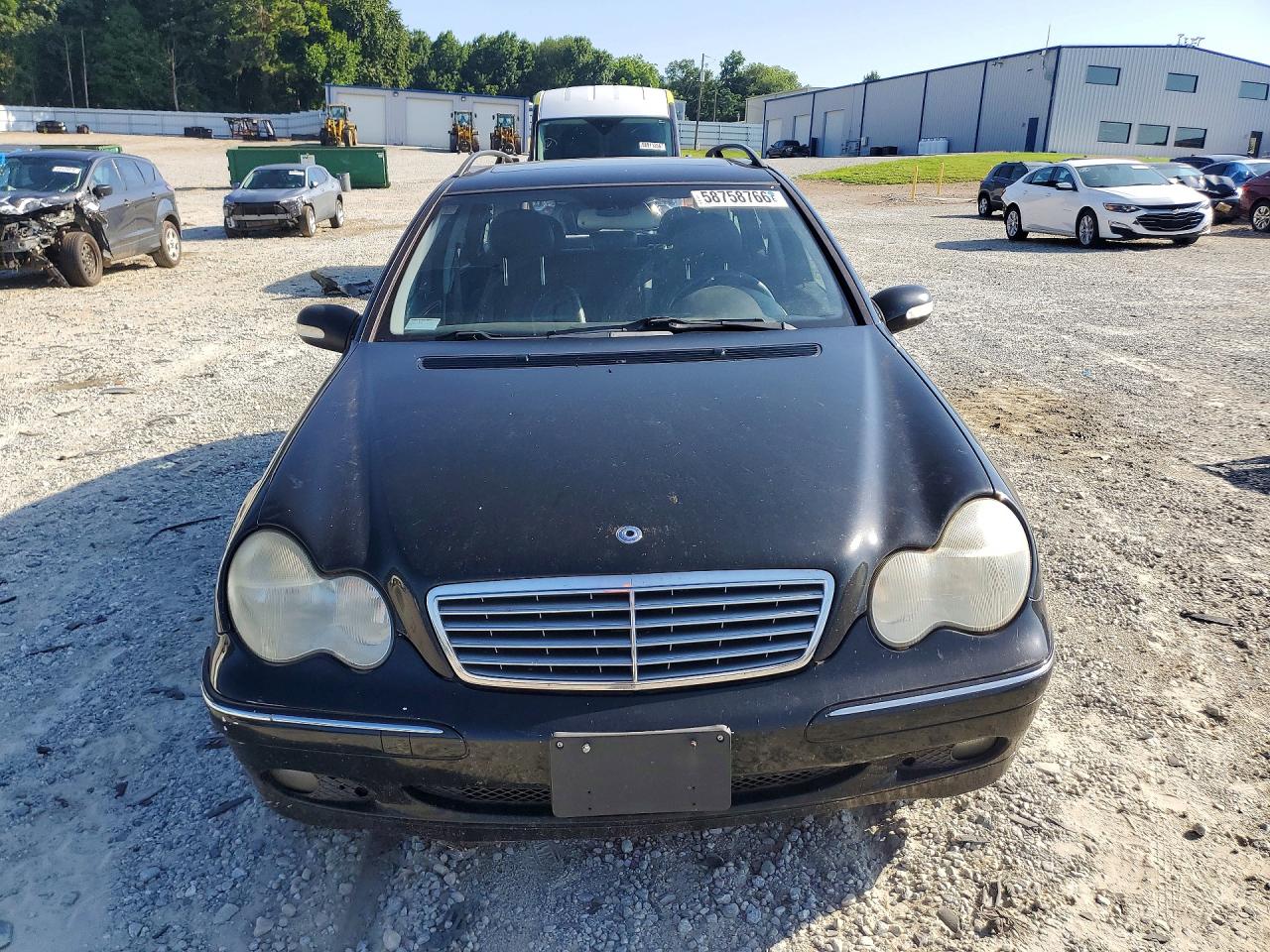 2003 Mercedes-benz C 240 Sportwagon 4matic Black vin: WDBRH81JX3F383855