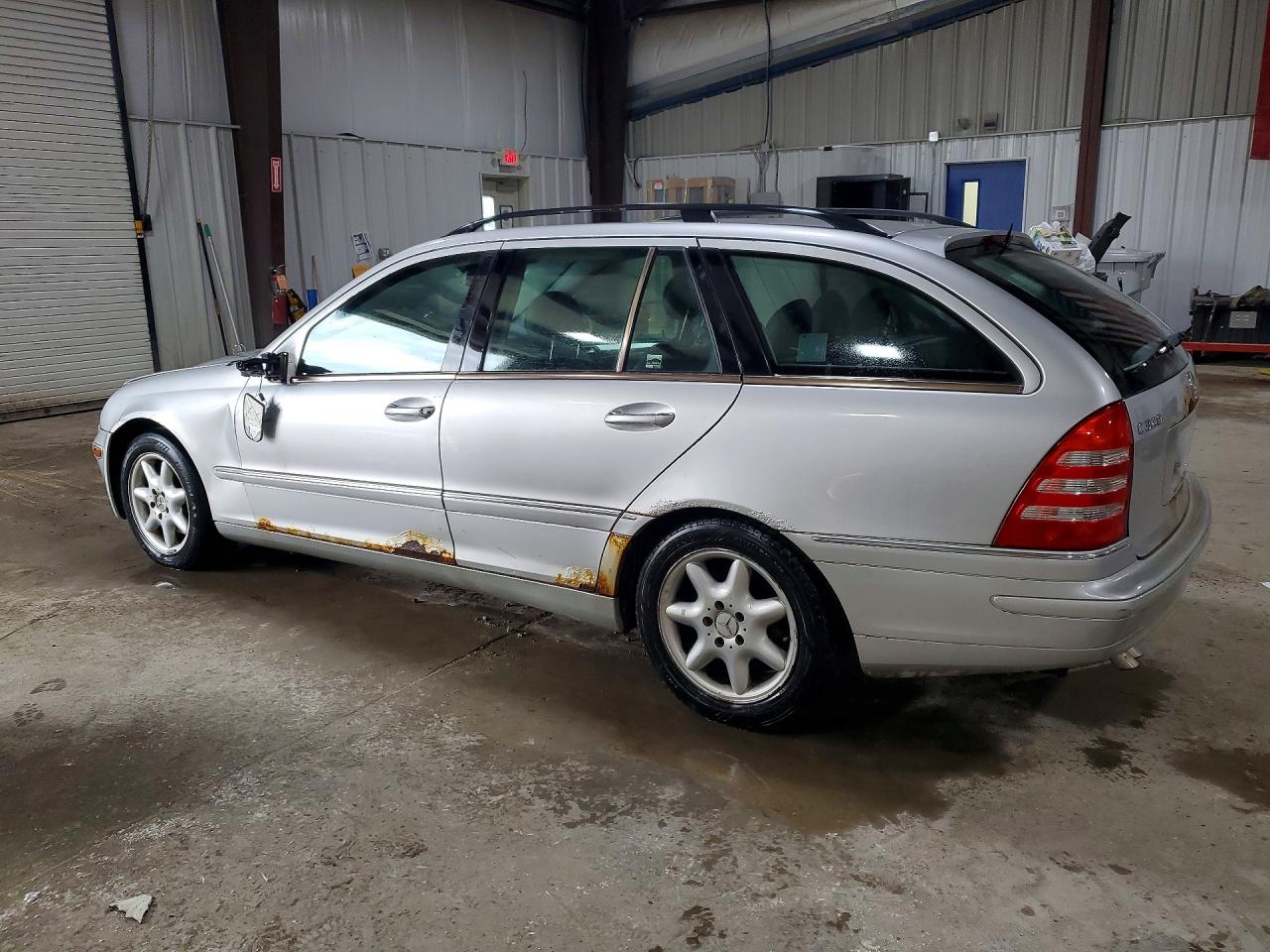 2003 Mercedes Benz Clk 320c Silver vin: WDBRH84J93F326025