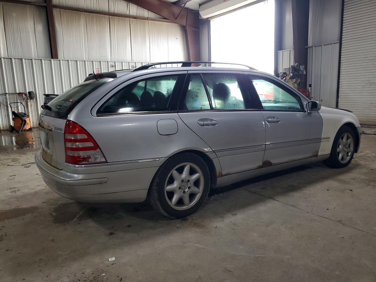 2003 Mercedes Benz Clk 320c Silver vin: WDBRH84J93F326025