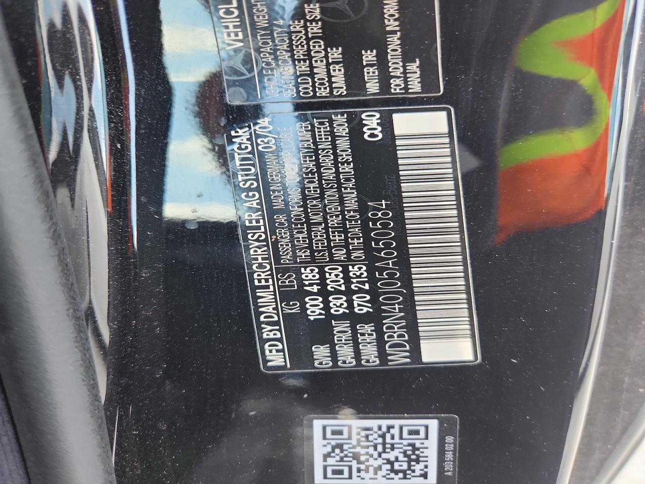 2005 Mercedes-benz C 230k Sport Coupe Black vin: WDBRN40J05A650584