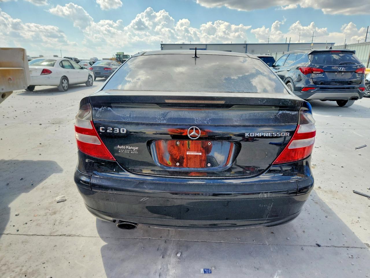 2005 Mercedes-benz C 230k Sport Coupe Black vin: WDBRN40J05A650584