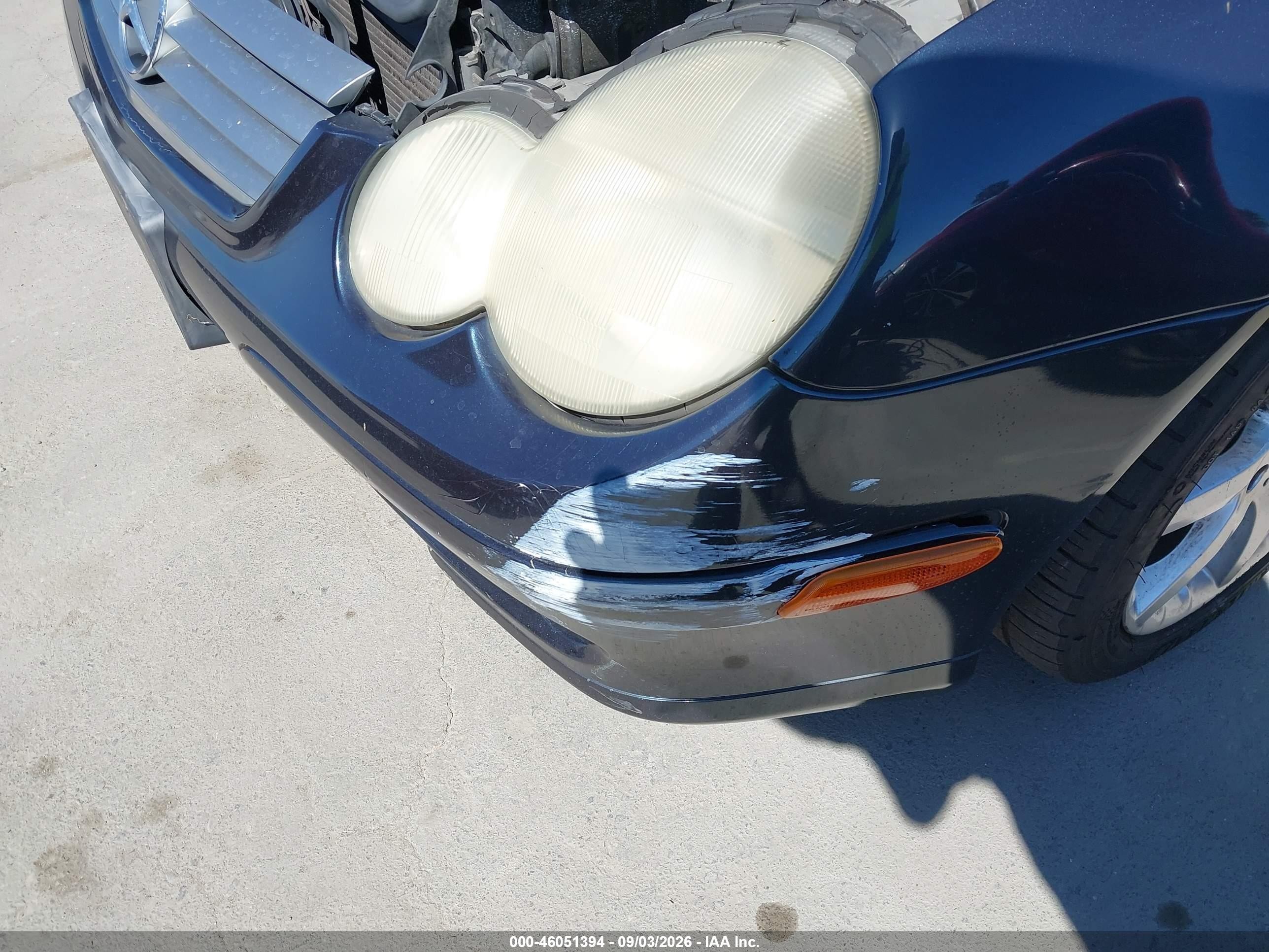 2004 Mercedes-benz C 230 Kompressor Sport Blue vin: WDBRN40J44A592414