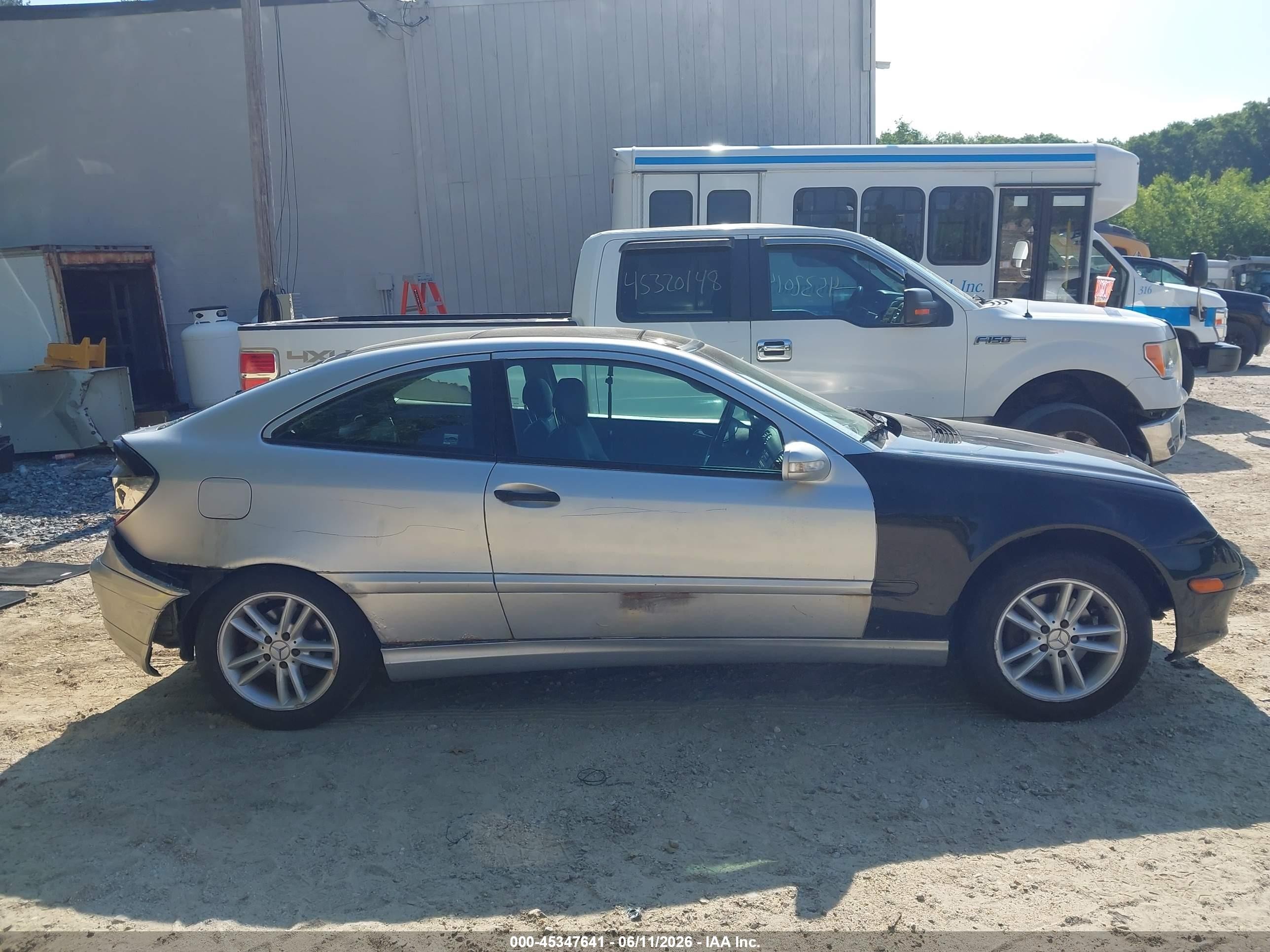 2003 Mercedes-benz C 230 Kompressor Sport Pewter vin: WDBRN40J93A388321