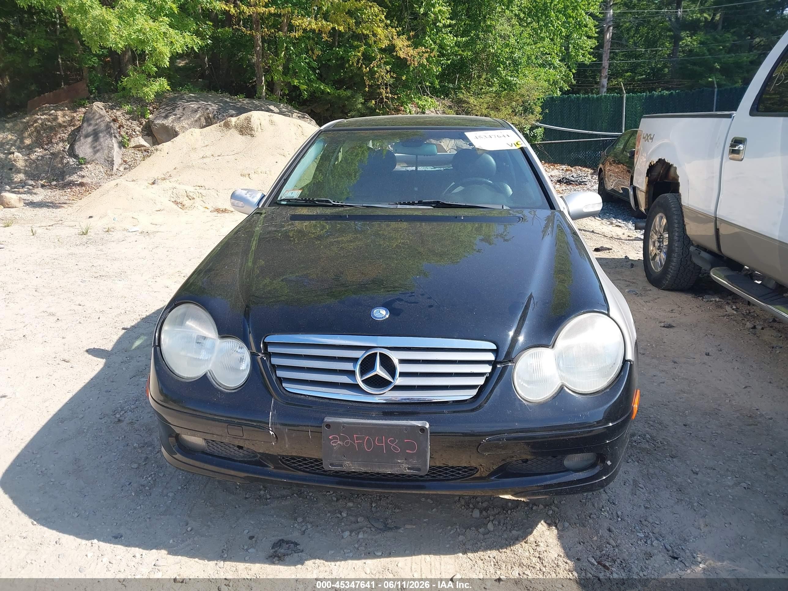 2003 Mercedes-benz C 230 Kompressor Sport Pewter vin: WDBRN40J93A388321