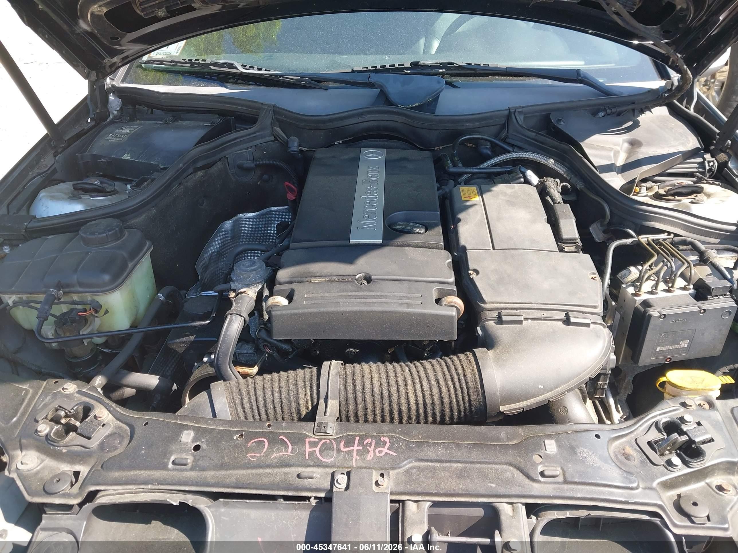 2003 Mercedes-benz C 230 Kompressor Sport Pewter vin: WDBRN40J93A388321