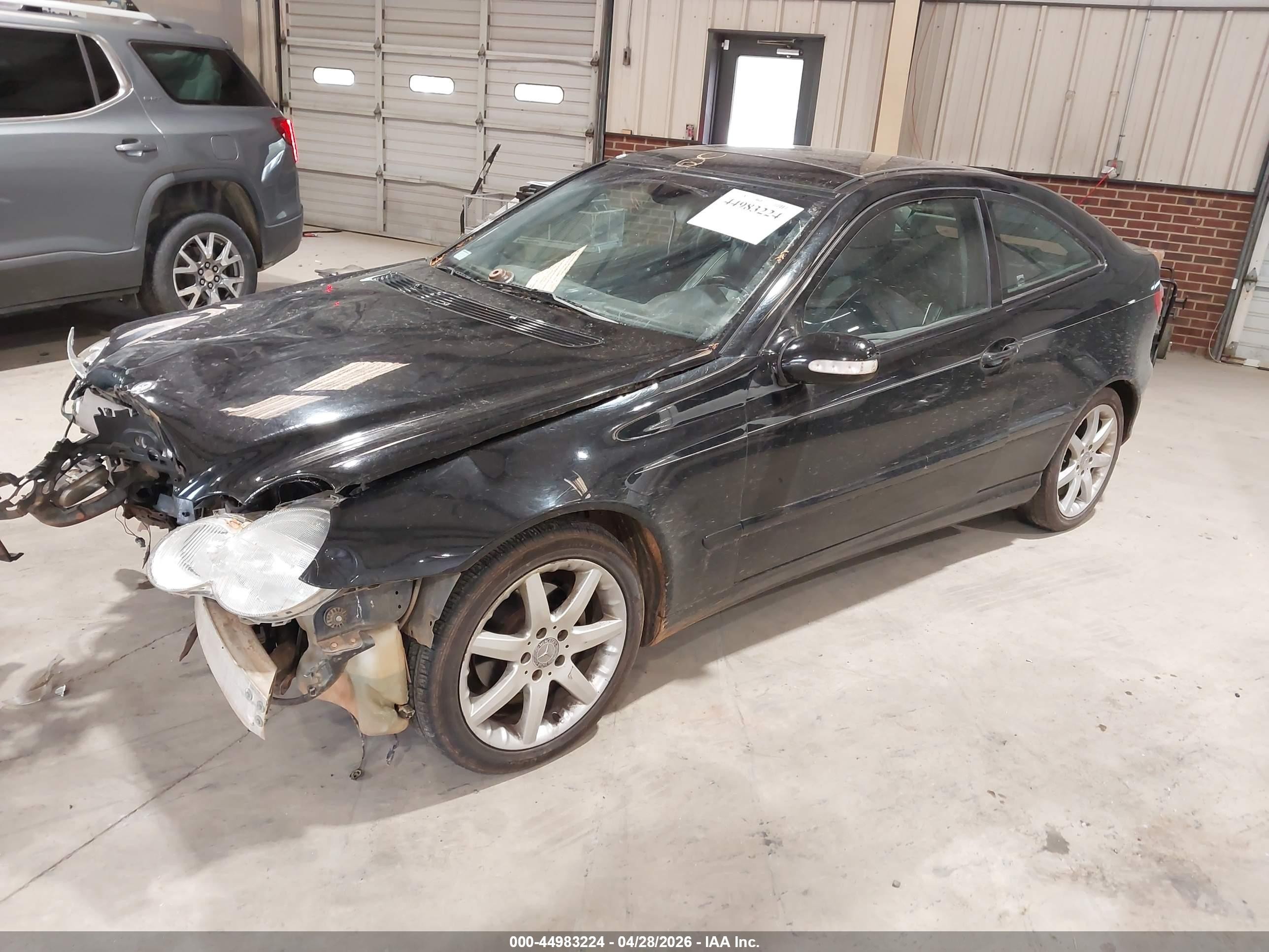 2002 Mercedes-benz C 230 Black vin: WDBRN47J22A391405