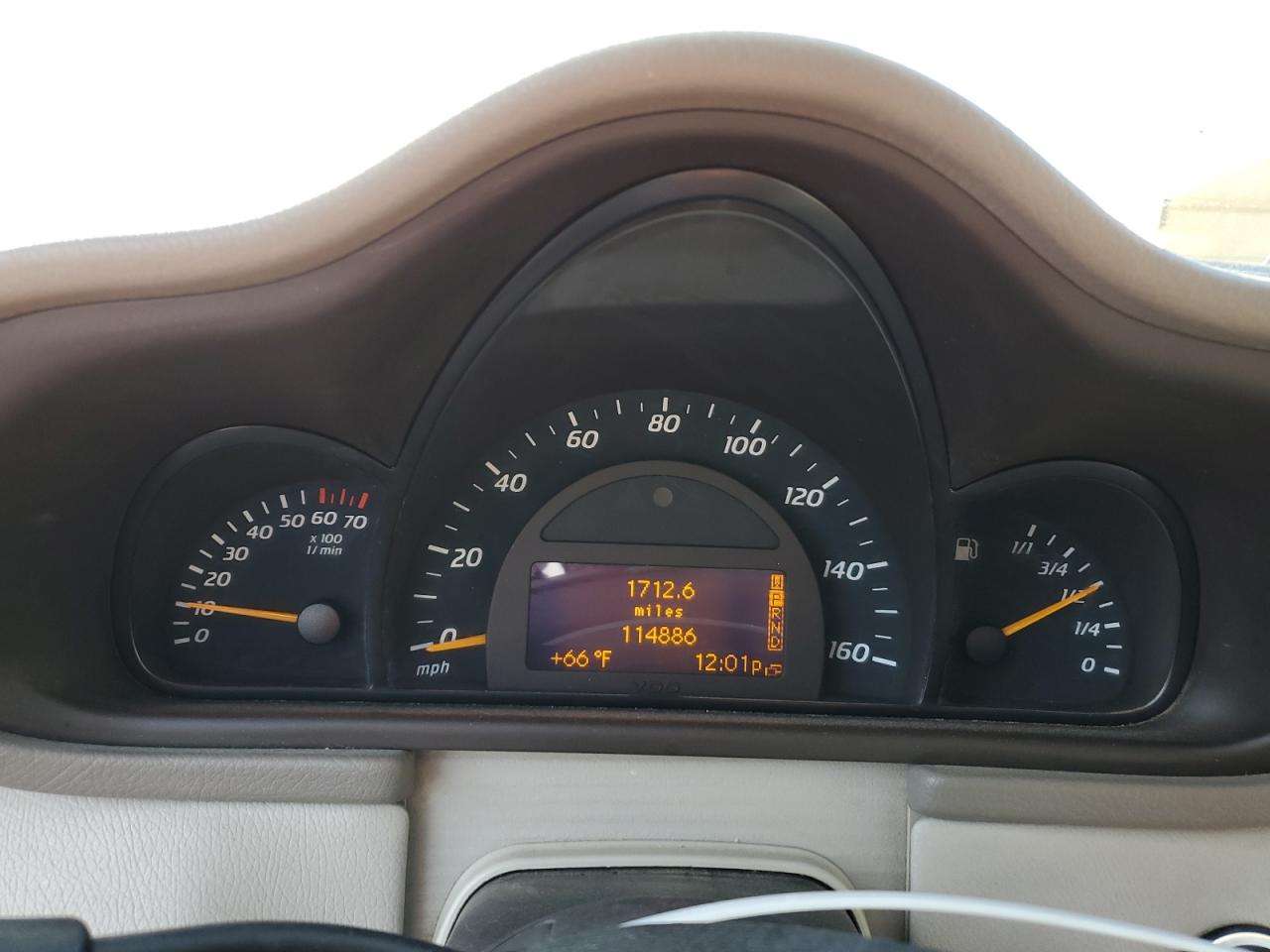 2002 Mercedes-benz C 230k Sport Coupe Tan vin: WDBRN47JX2A248265