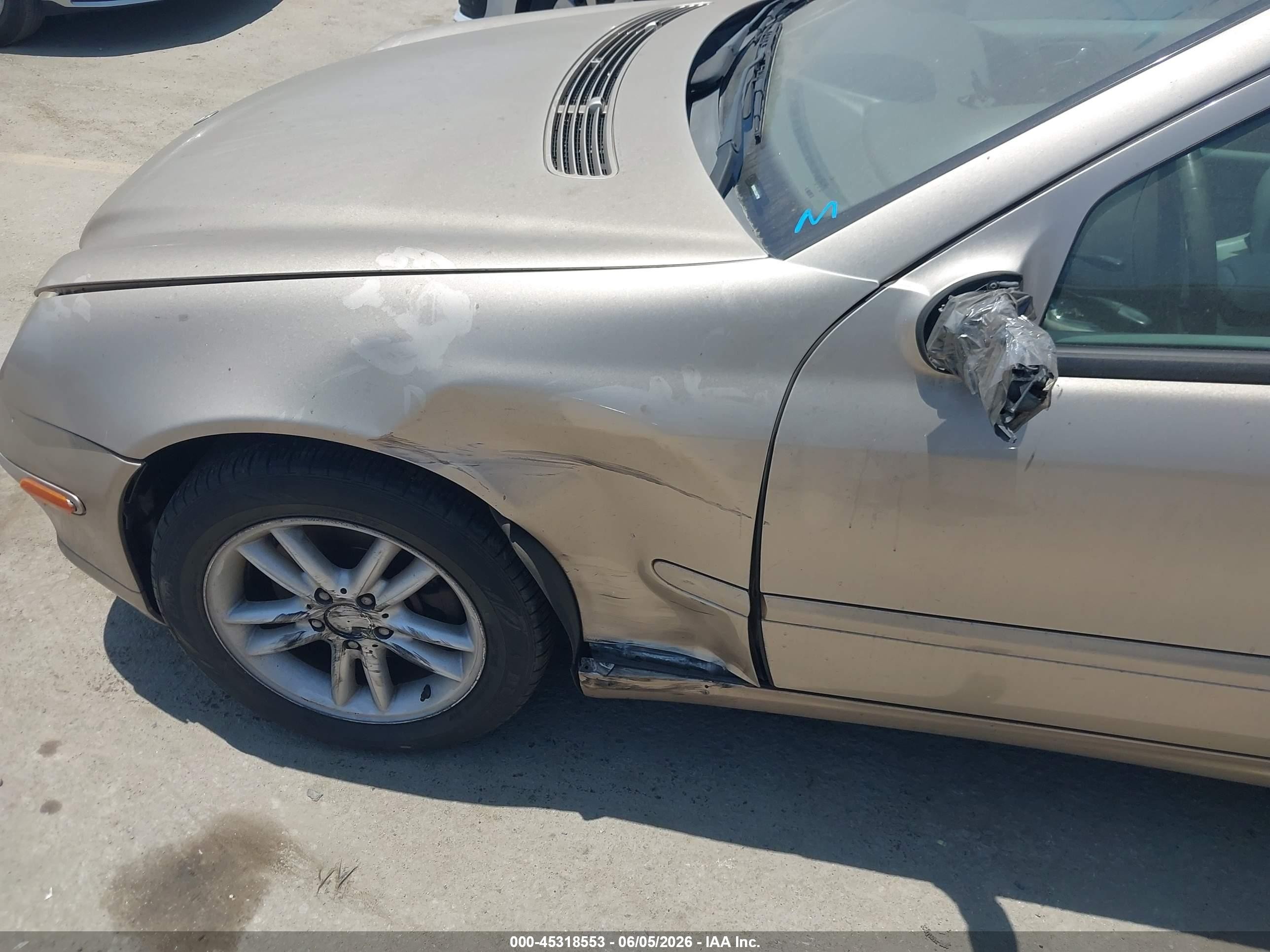 2003 Mercedes-benz C 320 Sport Золотой vin: WDBRN64J03A477667