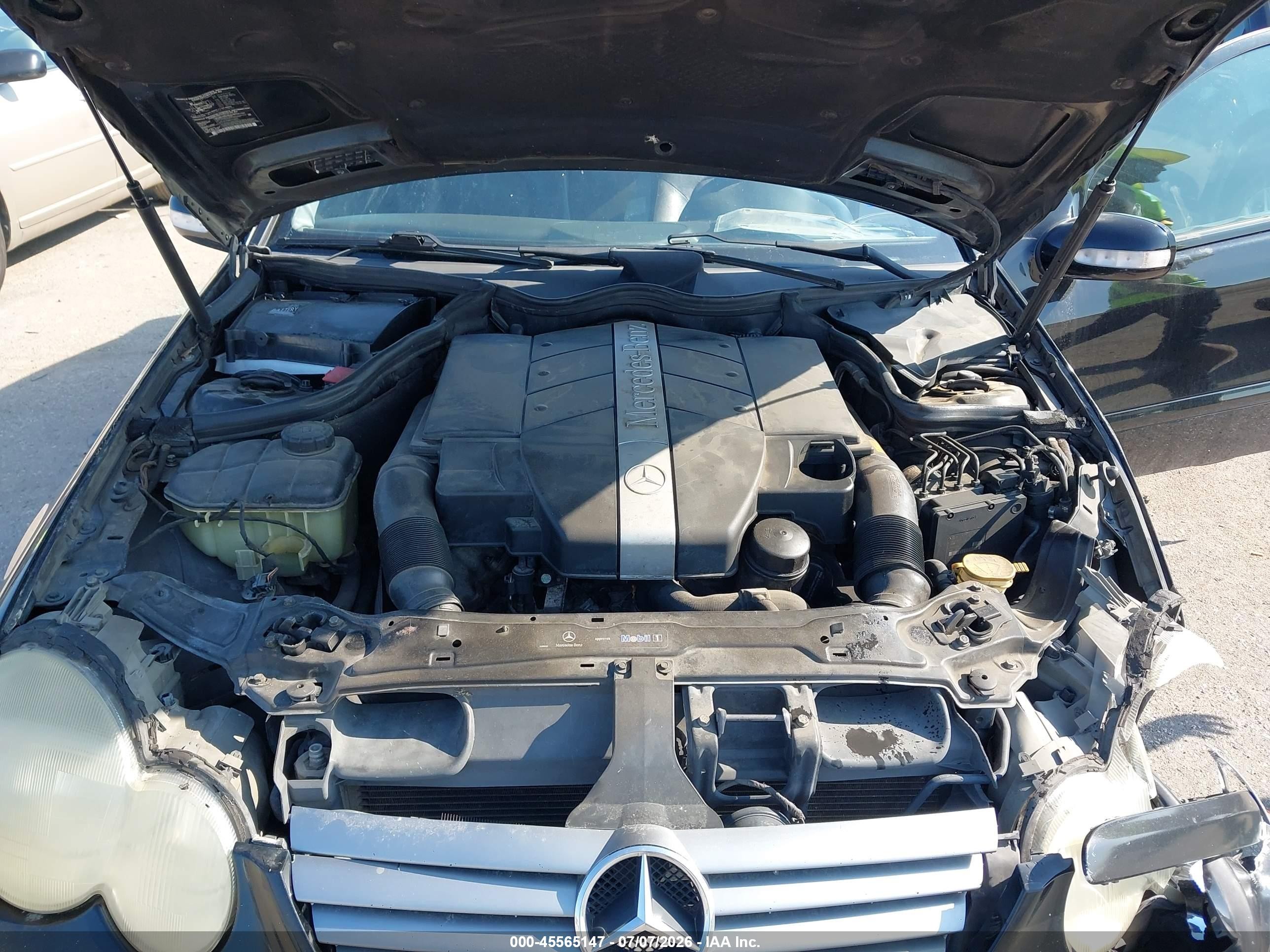 2003 Mercedes-benz C 320 Sport Black vin: WDBRN64J73A503620