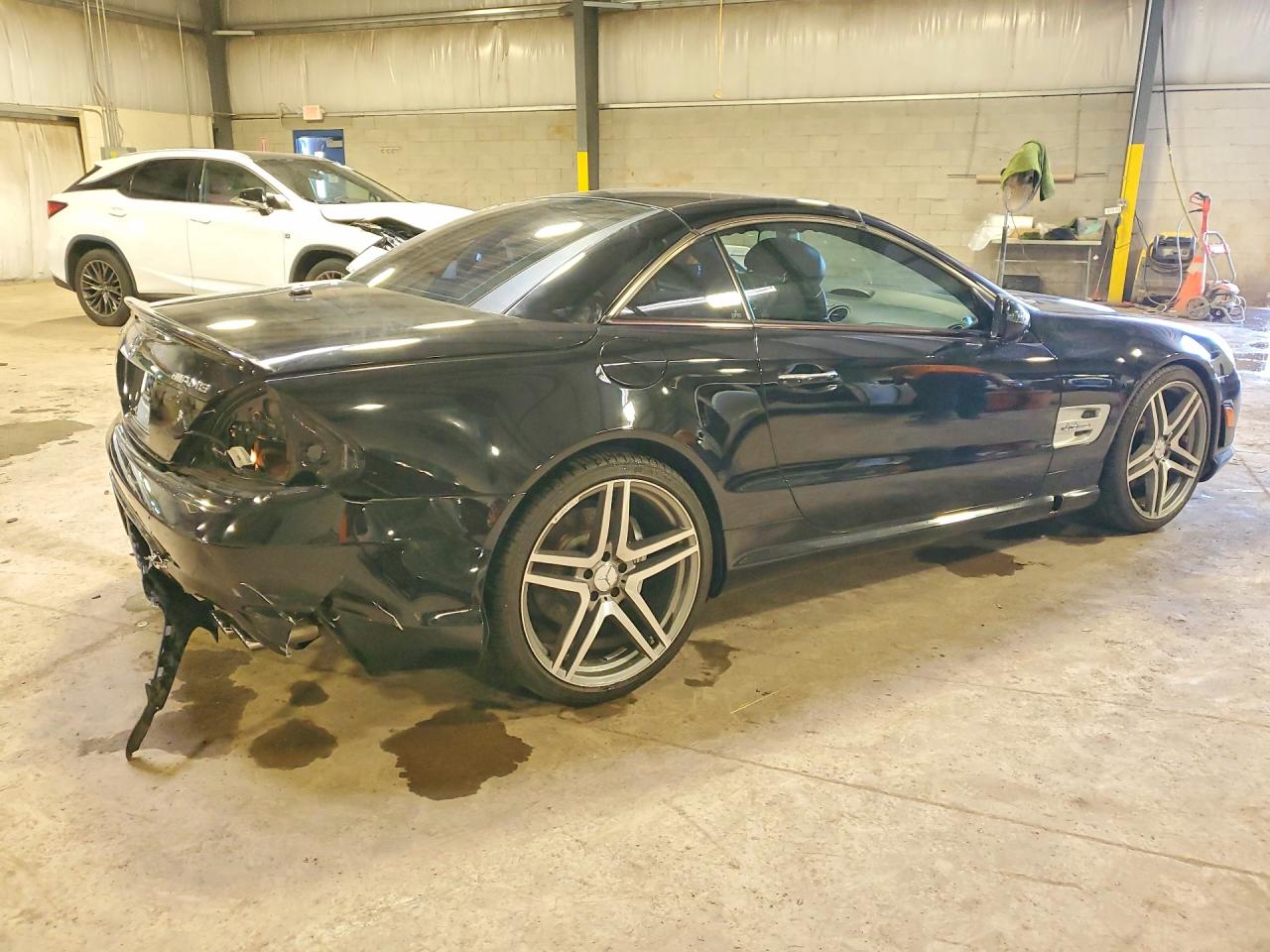 2009 Mercedes-benz Sl 63 Amg Black vin: WDBSK70F09F145712