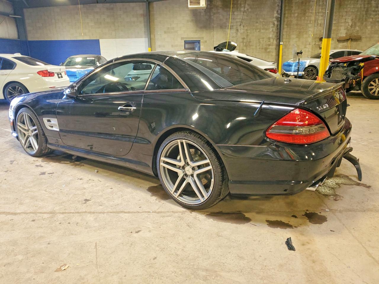 2009 Mercedes-benz Sl 63 Amg Black vin: WDBSK70F09F145712