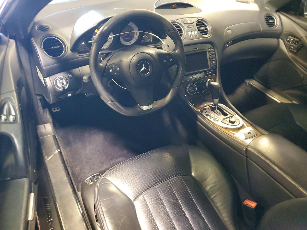 2009 Mercedes-benz Sl 63 Amg Black vin: WDBSK70F09F145712