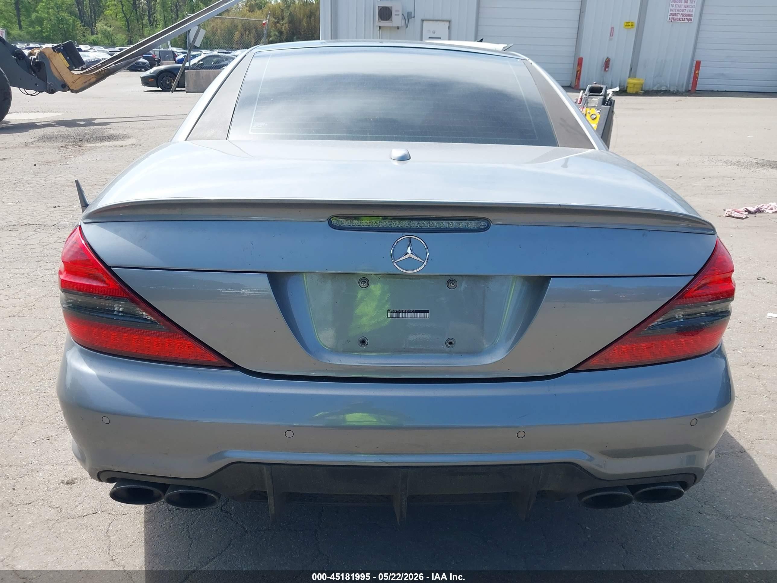 2009 Mercedes-benz Sl 63 Amg   Silver vin: WDBSK70F29F154900