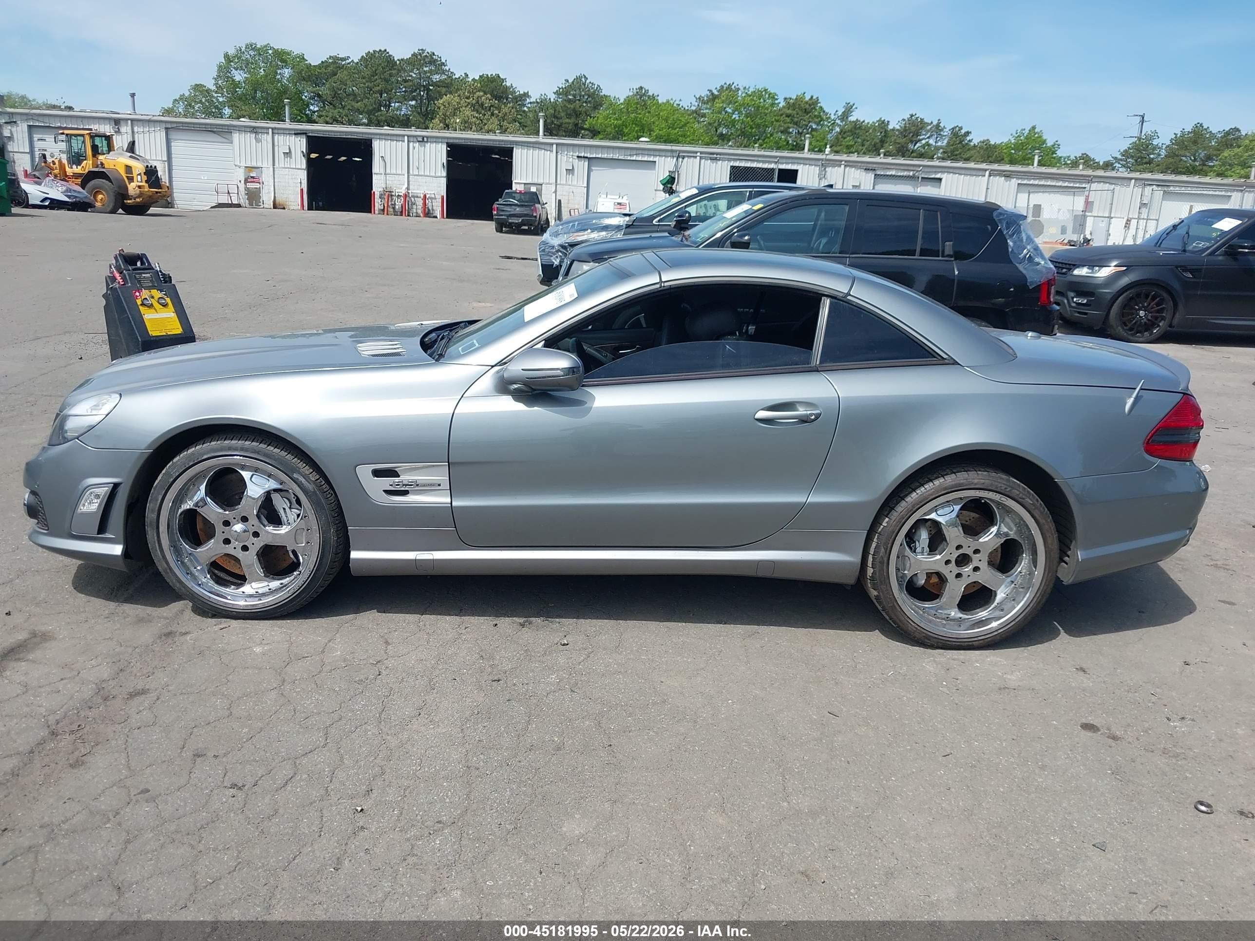 2009 Mercedes-benz Sl 63 Amg   Silver vin: WDBSK70F29F154900