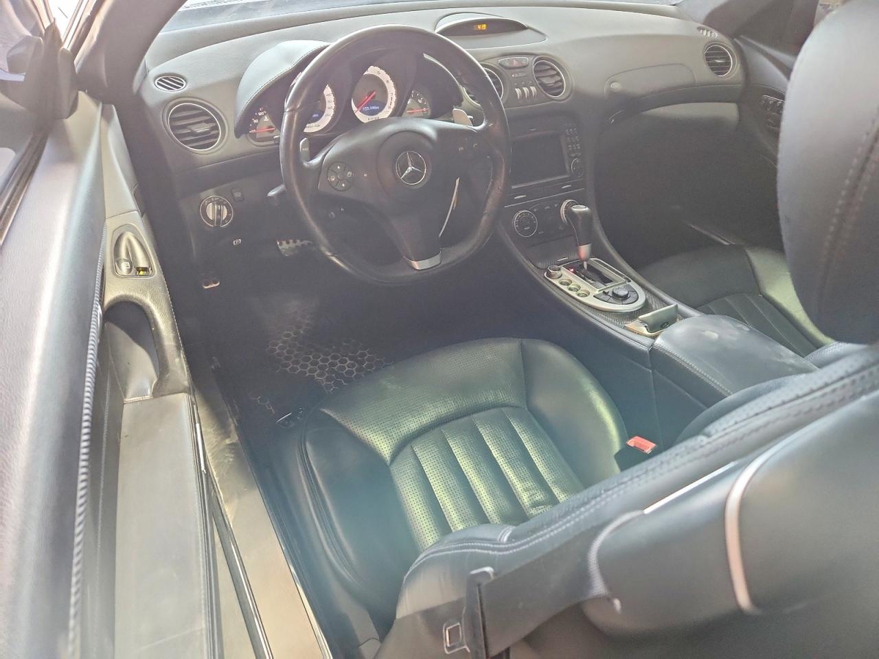 2009 Mercedes-benz Sl 63 Amg Black vin: WDBSK70FX9F146253