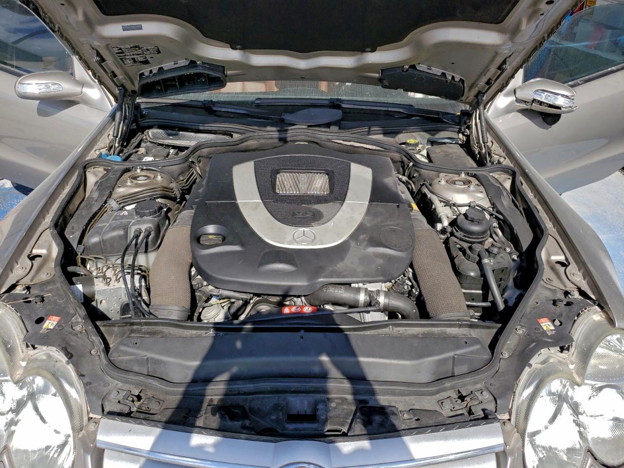 2007 Mercedes-benz Sl 550 Gray vin: WDBSK71F07F118070
