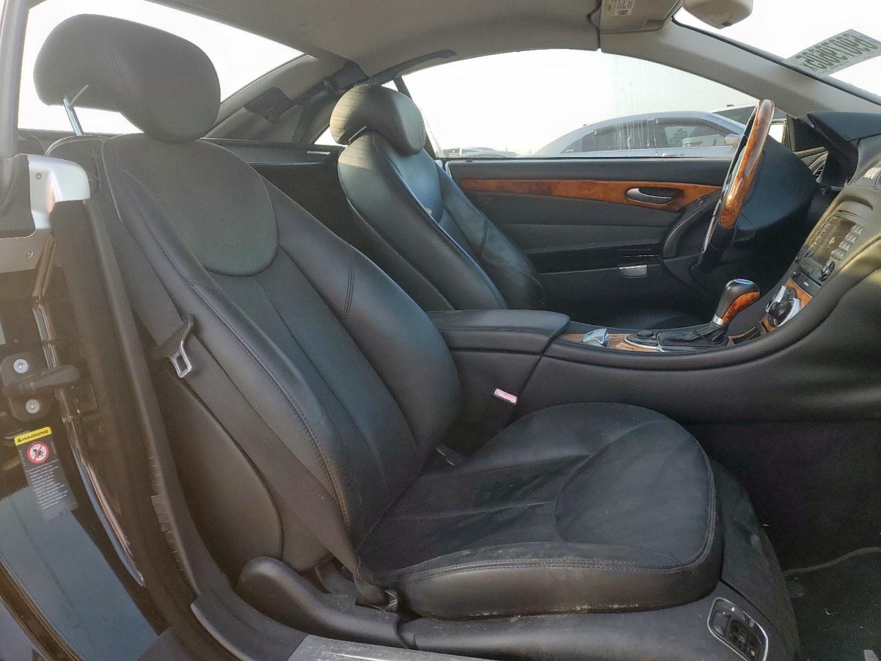 2007 Mercedes-benz Sl 550 Black vin: WDBSK71F07F129473