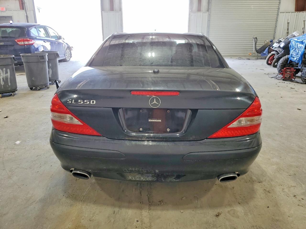 2007 Mercedes-benz Sl 550 Black vin: WDBSK71F07F133748