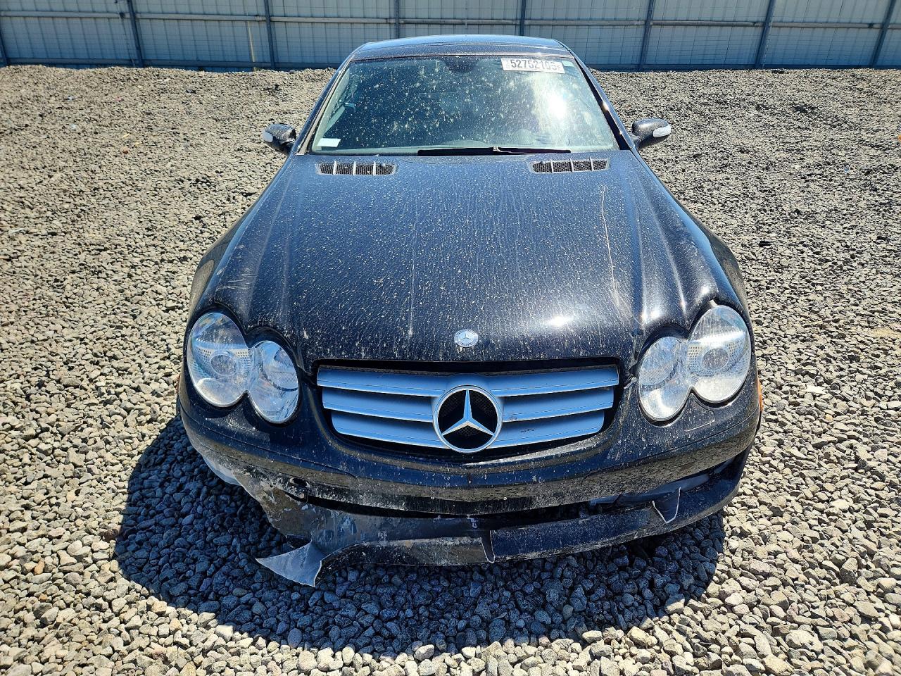 2008 Mercedes-benz Sl550 Black vin: WDBSK71F08F141754