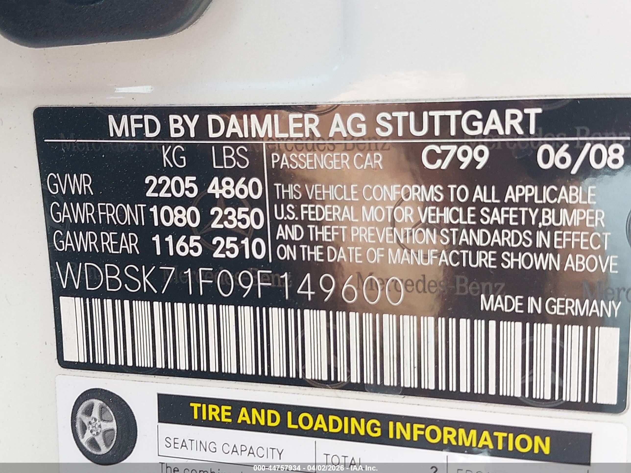 2009 Mercedes-benz Sl 550   White vin: WDBSK71F09F149600