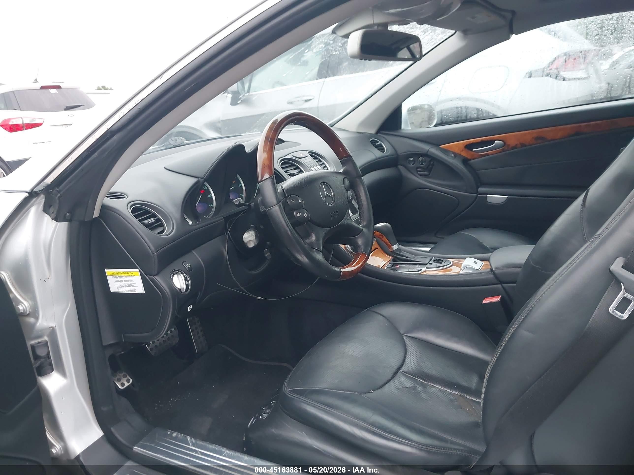 2008 Mercedes-benz Sl 550   Silver vin: WDBSK71F18F136076